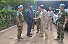 Сусрети министра одбране са командантима мисија УН и ЕУ у Централноафричкој Републици